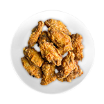 5 Pcs Southern Fried Wings 