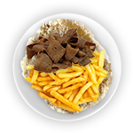 Doner Meat With Chips 